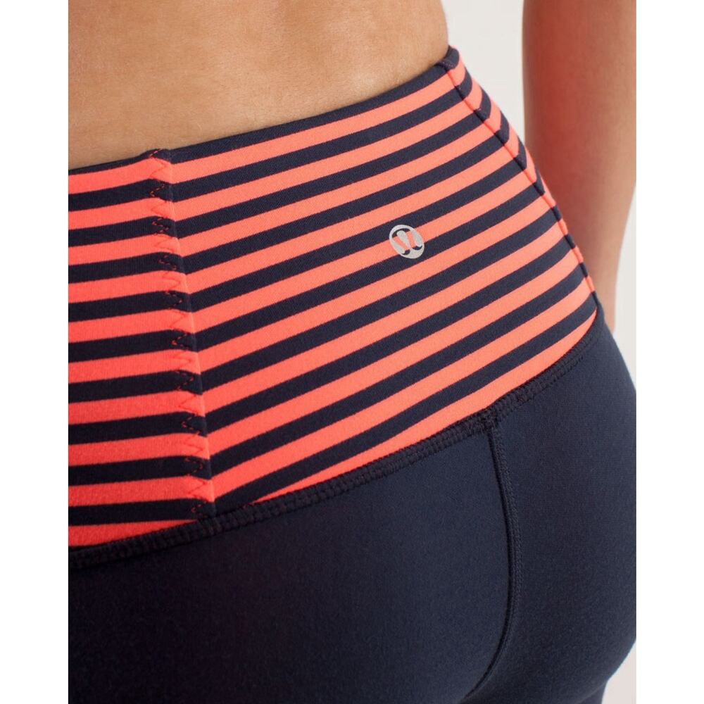 Lululemon Run Runder Under PantInkwell Leggings Yoga Pants Size 8 - Picture 3 of 10